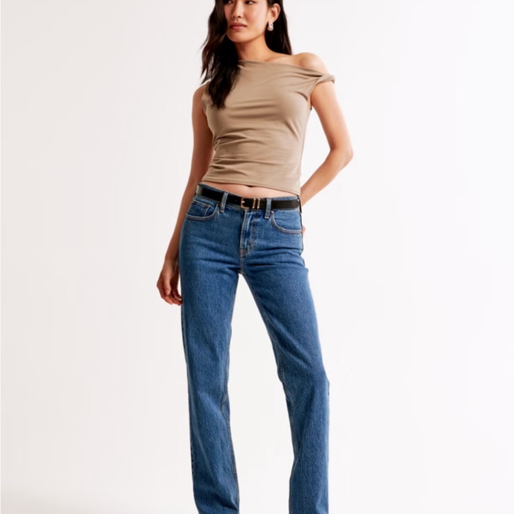 Abercrombie Classic 90s mid rise Jeans 26 LONG